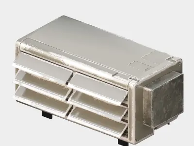 Chiller Low-poly 3D model