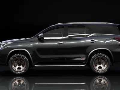 Titan FR2 Wheels 3D model