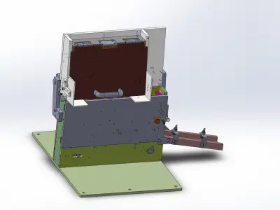 Lithium battery internal resistance and voltage tester  3D model