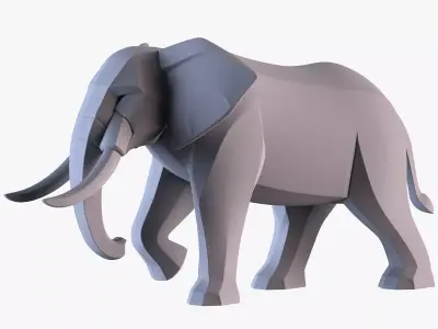 Elephant 3D print model order