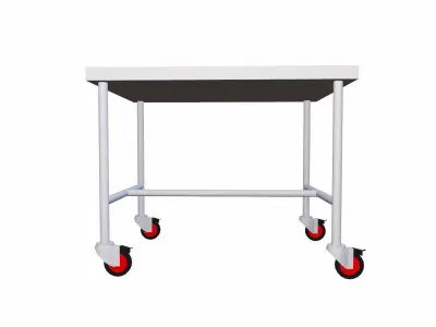 Transport Trolley Low-poly 3D model