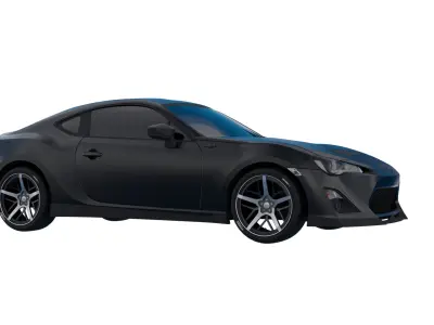 Car Black 3D model