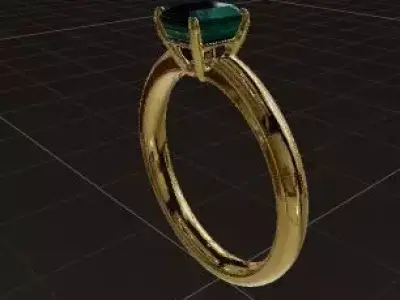 Emerald Whisper 3D print model