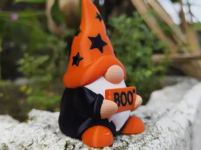 Halloween Special - Gnome Boo 3D print model