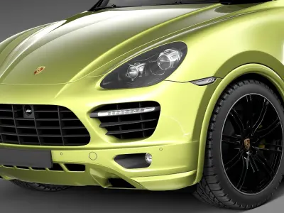 Porsche Cayenne GTS 2013 3D model