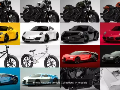 Photo Realistic Vehicle Collection