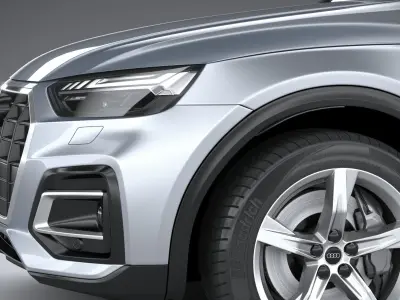 Audi Q5 sportback 2021 3D model