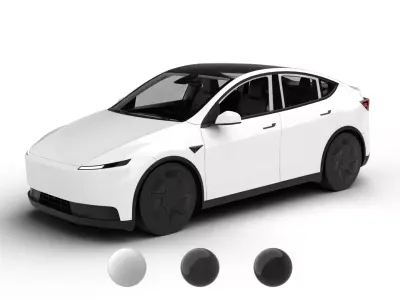 Tesla Model Y Standard 2026 3d model 3D model