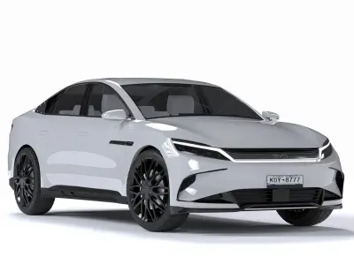 BYD HAN 2024 3d Model 3D model