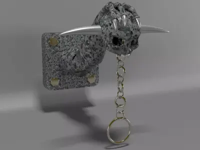 Game Assets Hell Trigger 3D model