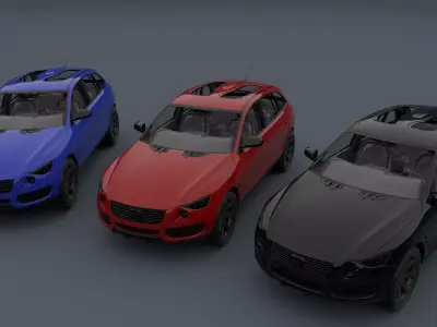 super car 3D model