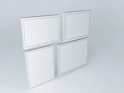 quadros pictures paintings wall art Free 3D model