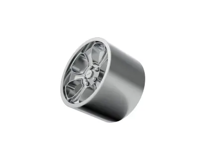 AMERICAN RACING GASSER WHEEL 3D PRINT MODEL 3D print model