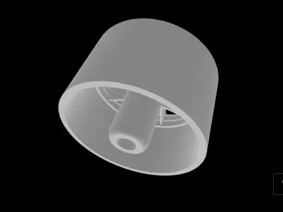 Bugatti Veyron oem scalable and printable rims 3D print model