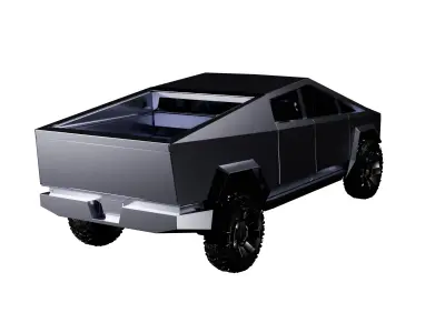 Tesla CyberTruck HighPoly 3D model