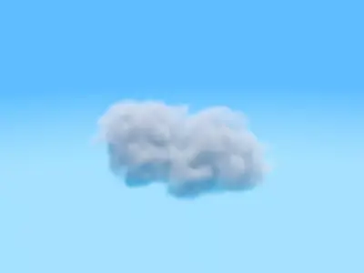 cloud model Free 3D model