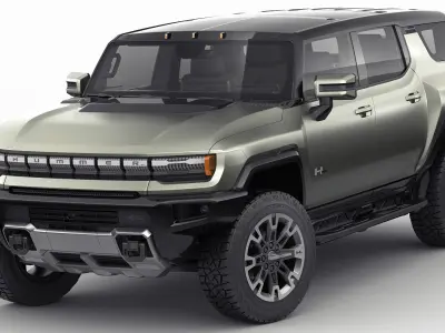 Hummer SUV EV 2024 3D model