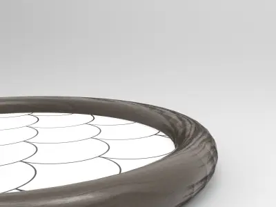 Kua Tray Low-poly 3D model