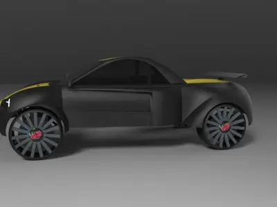 car rhino classic Free 3D model