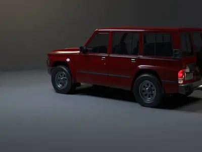 Nissan Patrol Y-60 3D model