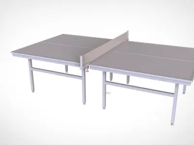 Table tennis table 3D model