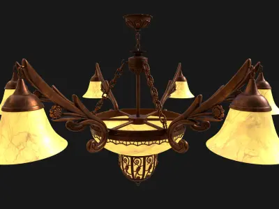 Chandelier 3D model