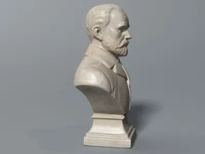 Zola Bust 3D model
