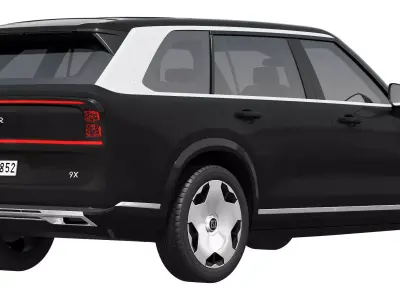 Zeekr 9X 2025 3D model