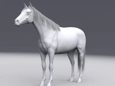 Horse 3D model