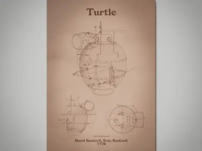 Battle Machines - Wall Pictures - Old Paper - Collection 1