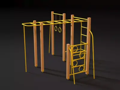 Sports complex 3 3D model