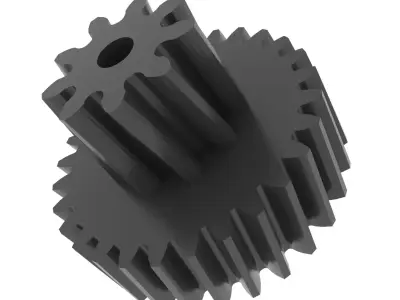 VAG Central locking module gear wheel VW 701 959 783 A 3D print model