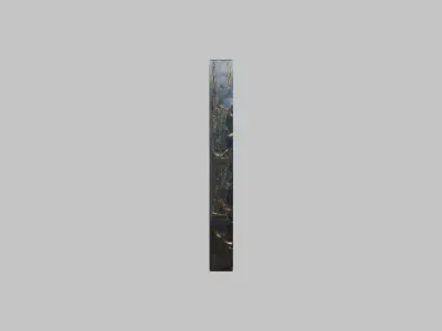 Ancient Stone Portal 3D Model Low-poly 3D model