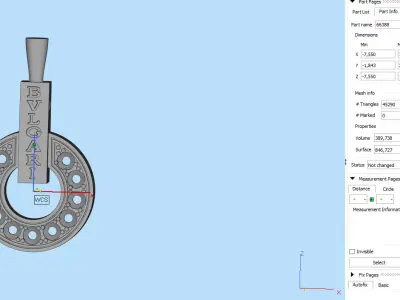 Pendant 66388 3D print model