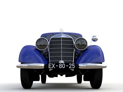 MERCEDES-BENZ 170V PICKUP 1947 3D model