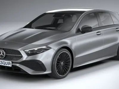 Mercedes-Benz A-Class AMG 2023 3D model