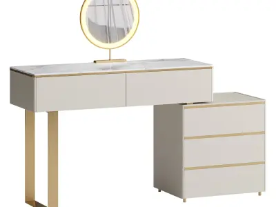 Coiffeuse Christean 3D model