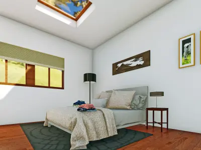 House Interior and Exterior  3D model