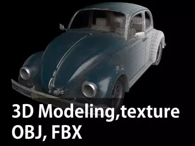 Volkswagen Beetle 3D model