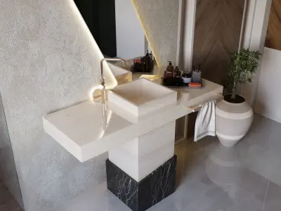 Interior - Bathroom - 071223 3D model