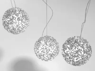 Ceiling lamp full moon - ANGO Free 3D model
