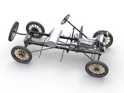Model T Tin Lizzie 3D model