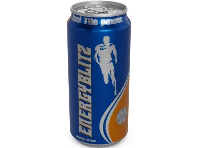 Food for sport Recovery Drink Low-poly 3D model