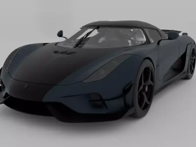 Koenigsegg Regera 3D model