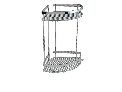 Hotel 22x22 Rustproof Double 3D model