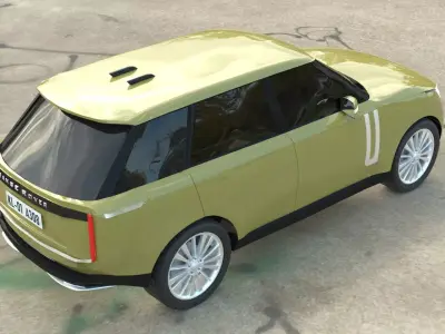 Range Rover 3D model by jobaijerom
