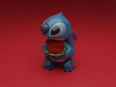 Stitch - Lilo and Stitch Free 3D print model