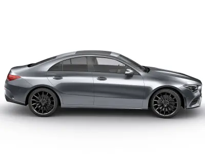 Mercedes CLA 2020 AMG package 3D model