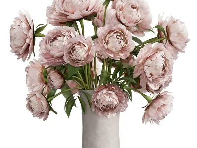 Flower In Vase  36 3D model