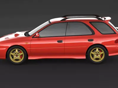 Subaru Impreza WRX STI 3D model